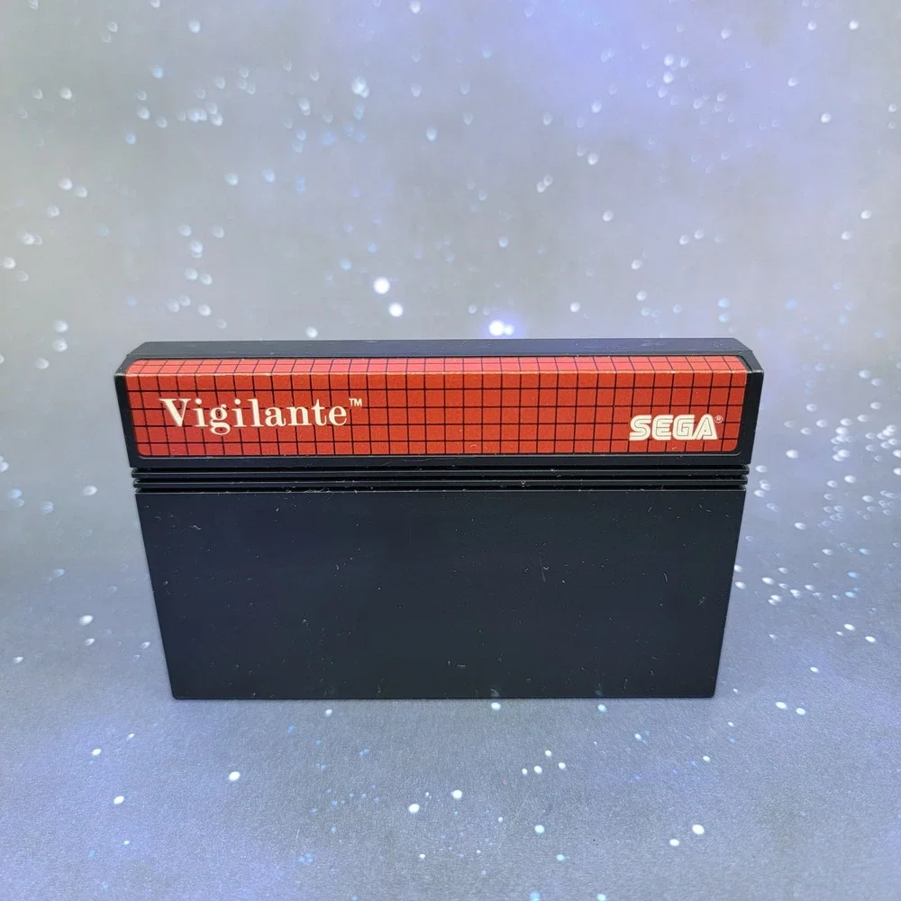 Vigilante Sega Master System 1989 Arcade Beat Em Up CIB 7023 Tonka